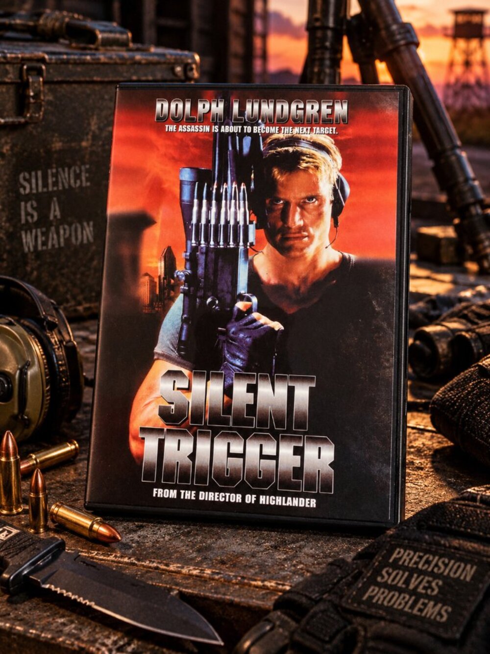 Silent Trigger (DVD, Region 1) Very Good condition from personal collection!